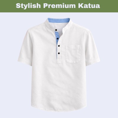 Herringbone Fabrics Half sleeve Katua