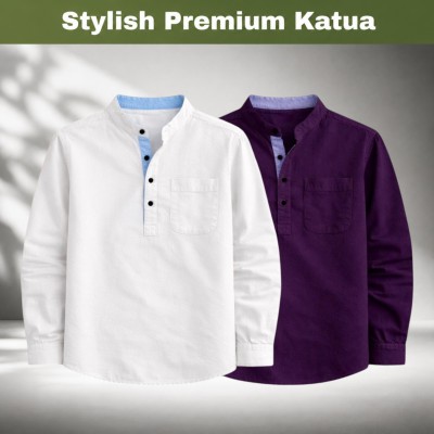 2 Pcs Herringbone Fabrics Premium Quality Katua