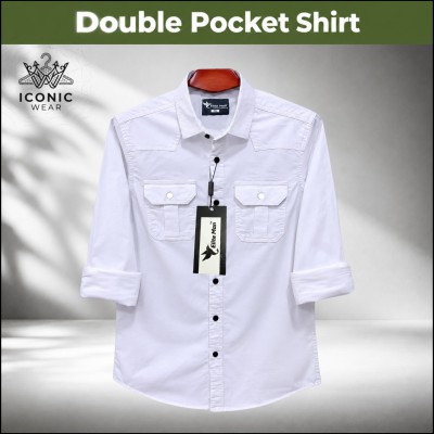 Men's Premium Double Pocket Shirt